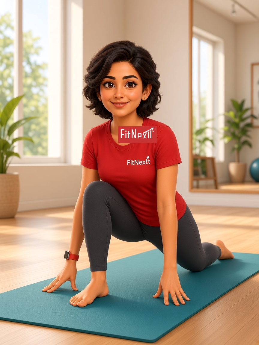 Ashwa Sanchalanasana — Equestrian Pose (Right)